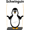 Schwinguin - Pinguin auf Schaukel