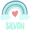 Silvan Name Rainbow Baby