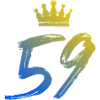 59 Number crown