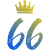 66 Number crown