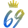 69 Zahl Krone