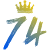 74 Number of crowns
