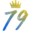 79 Number crown