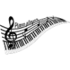 Clavier Pianiste - sur lumineux