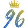 96 Number crown