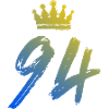 94 Number crown