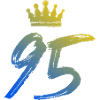 95 Number crown