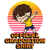 Camicia ufficiale di laurea Divertente pois