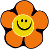 Lachende Blume