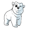 Mignon ours polaire