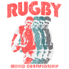 Rugby Weltmeisterschaft Mehrfachdruck