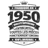 FABRIQUÉ EN 1950