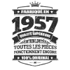 FABRIQUÉ EN 1957