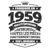 FABRIQUÉ EN 1959