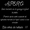 Zen et apéro