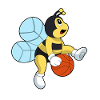 Bee Basketball Player Basketball