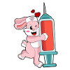 Rabbit Nurse Syringe