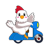 Chicken Scooter