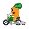 Carrot Motorcycle