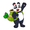 Panda Bamboo Backpack