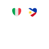 Italy and Philippines Philippine flags