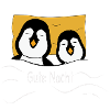 Müde Pinguine