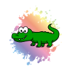 Alligator Comic Animal