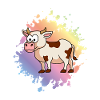 Cow Comic Animal