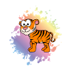 Tiger Comic Animal