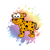 Léopard Comic Animal