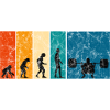 Musculation Bodybuilder GYM Evolution Rétro