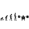 Bodybuilding Bodybuilder GYM Evolution Retro