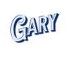 Gary's name personalized