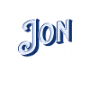 Jon's name personalized