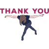 Thank You bowing funny meme