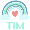 Tim Name Rainbow Baby