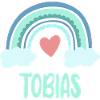 Tobias Name Rainbow Baby