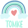 Tomke Name Rainbow Baby