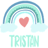 Tristan Name Rainbow Baby