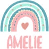 Amelie Name Rainbow Baby