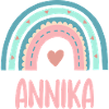 Annika Name Rainbow Baby