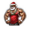 Weihnachtsmann Schwarzer Weihnachtsmann