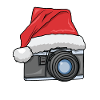 Camera Christmas Beanie