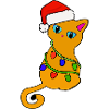Christmas kitty