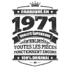 FABRIQUÉ EN 1971