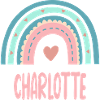 Charlotte Name Rainbow Baby