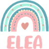Elea Nom Rainbow Baby