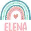Elena Name Rainbow Baby