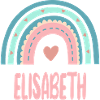 Elisabeth Name Rainbow Baby