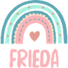 Frieda Name Rainbow Baby
